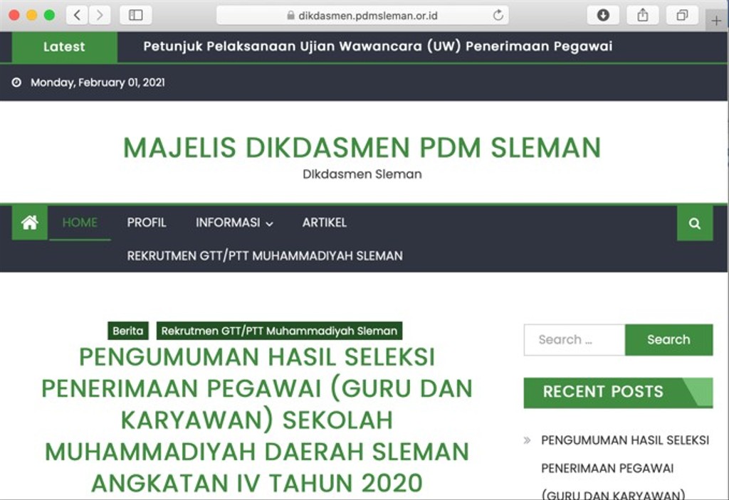 Dosen UMY Bantu Dampingi Ujian Kompetensi Berbasis Web